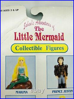 NOS Vtg Helm Toy Saban's Adventures of The Little Mermaid Marina Anime Figure