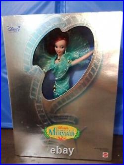 NRFB Mattel Aqua Fantasy Ariel Barbie Doll Disney The Little Mermaid #17827 VTG