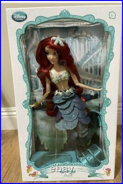 NRFB New Disney Store The Little Mermaid Ariel 17 Limited Edition Doll 2013