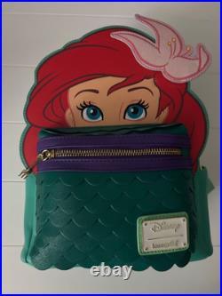 NWOT Loungefly Disney Little Mermaid backpack and NWOT Ariel headband ears
