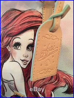 NWT Disney Dooney Bourke Ariel Little Mermaid TOTE Bag Purse SOLD OUT ONLINE
