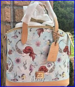 NWT Disney's The Little Mermaid Dome Satchel By Dooney & Bourke