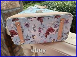 NWT Disney's The Little Mermaid Dome Satchel By Dooney & Bourke