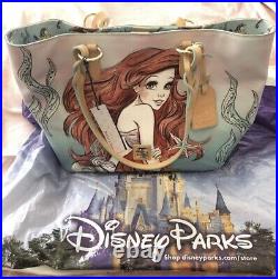 NWT Disneys Dooney Bourke Ariel The Little Mermaid TOTE Bag Purse. RARE