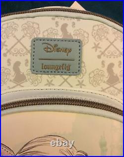 NWT Loungefly Disney Little Mermaid Ariel Princess Blue Sketch Mini Backpack