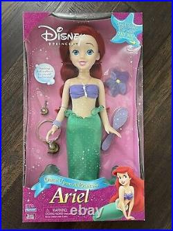 New 2003 Playmates Disney The Little Mermaid Once Upon A Princess Ariel Doll HTF