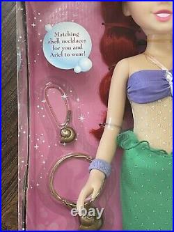 New 2003 Playmates Disney The Little Mermaid Once Upon A Princess Ariel Doll HTF