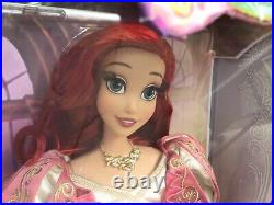 New 2019 Disney D23 Expo Little Mermaid 30th Anniversary Ariel Doll 17 LE 1000
