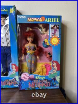 New Box 1990s Tropical Ariel Movie Eric Arista Tyco Dolls Disney Little Mermaid