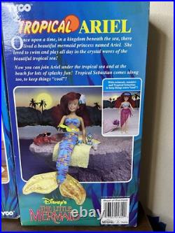 New Box 1990s Tropical Ariel Movie Eric Arista Tyco Dolls Disney Little Mermaid