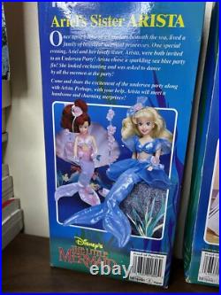 New Box 1990s Tropical Ariel Movie Eric Arista Tyco Dolls Disney Little Mermaid