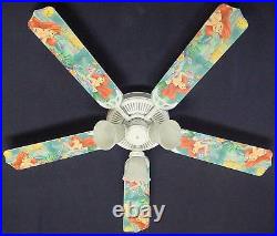 New Disney LITTLE MERMAID ARIEL Ceiling Fan 52