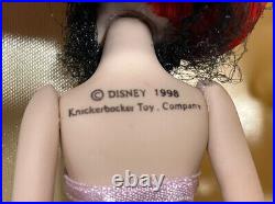 New Disney Little Mermaid Ariel Limited Ed Porcelain Doll Knickerbocker Le 1998