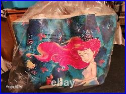 New Disney Parks 2023 Dooney & Bourke Disney The Little Mermaid Ariel Tote Bag