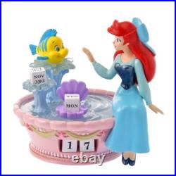 New Disney Store Japan Ariel Flounder Figure Calendar Perpetual Little Mermaid