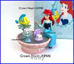 New Disney Store Japan Ariel Flounder Figure Calendar Perpetual Little Mermaid