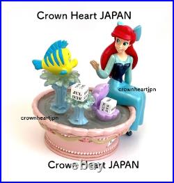 New Disney Store Japan Ariel Flounder Figure Calendar Perpetual Little Mermaid