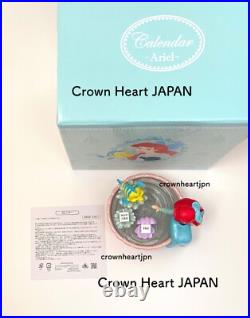 New Disney Store Japan Ariel Flounder Figure Calendar Perpetual Little Mermaid