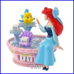 New Disney Store Japan Ariel Flounder Figure Calendar Perpetual Little Mermaid