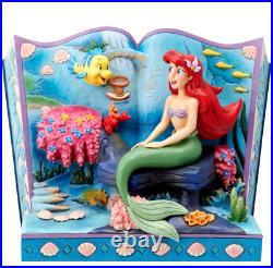New JIM SHORE DISNEY Figurine LITTLE MERMAID STORYBOOK Ariel Ocean Fairytale New JIM SHORE DISNEY Figurine LITTLE MERMAID STORYBOOK Ariel Ocean Fairytale
