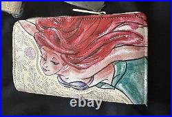 New withTags Loungefly&Disney Little Mermaid Ariel Purse / Handbag with8 card wallet