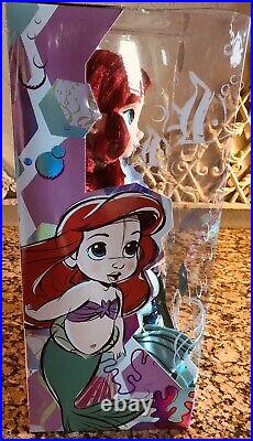 Nib Factory Sealed Disney Animators Doll Special Edition Ariel Light Up Doll 15