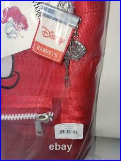 Nwt Disney Harvey's Little Mermaid Sebastian Le Crossbody Seatbelt Bag Purse