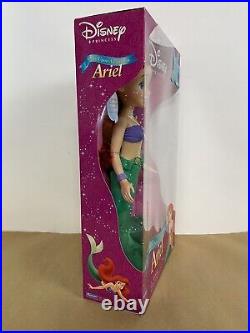 ONCE UPON A PRINCESS ARIEL Disney Little Mermaid Talking Singing Doll RARE NRFB