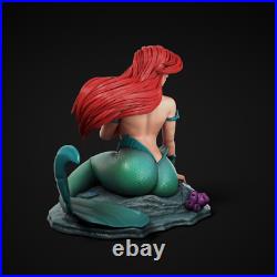 Painted Ariel The Little Mermaid Statue 1/4 Sexy Figure