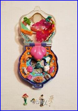 Polly Pocket ARIEL Disney's THE LITTLE MERMAID Compact COMPLETE