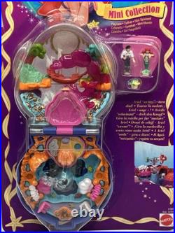 Polly Pocket Disney LITTLE MERMAID ARIEL Playcase Compact Playset NEW NIB MOC