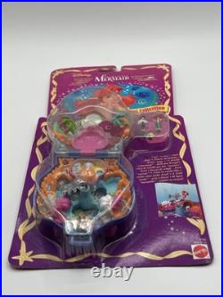 Polly Pocket Disney LITTLE MERMAID ARIEL Playcase Compact Playset NEW NIB MOC