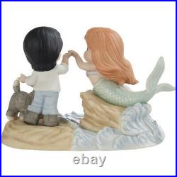 Precious Moments Disney Ariel & Prince The Little Mermaid 212011 Ltd 3500pcs