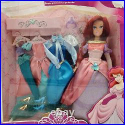 Princess Ariel Little Mermaid Wardrobe Doll Disney Store Exclusive 2008 Fashion