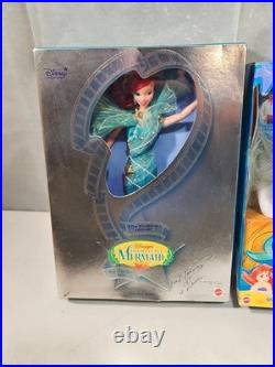 RARE 1997 Disney's The Little Mermaid Ariel SIGNED 1ST PRODUCTION #2/5 & Eric
