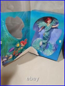 RARE 1997 Disney's The Little Mermaid Ariel SIGNED 1ST PRODUCTION #2/5 & Eric