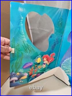 RARE 1997 Disney's The Little Mermaid Ariel SIGNED 1ST PRODUCTION #2/5 & Eric