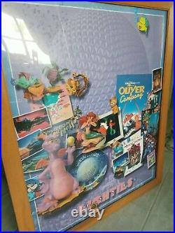 RARE Disney Eighties Pop Century Prop Art 80s Figment The Little Mermaid Epcot