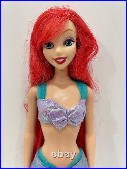 RARE Disney Forever Hair Ariel Princess Doll 2004 Mattel G7949 Hard To Find