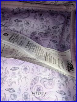 RARE Disney Loungefly Ariel Sequin Purple The Little Mermaid 30th Mini Backpack