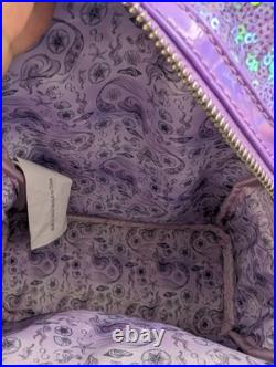 RARE Disney Loungefly Ariel Sequin Purple The Little Mermaid 30th Mini Backpack