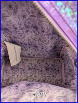 RARE Disney Loungefly Ariel Sequin Purple The Little Mermaid 30th Mini Backpack