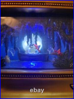 RARE Disney Olszewski Diorama DP-GL024 Ariel Prince Eric Little Mermaid WORKS