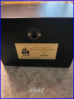RARE Disney Olszewski Diorama DP-GL024 Ariel Prince Eric Little Mermaid WORKS