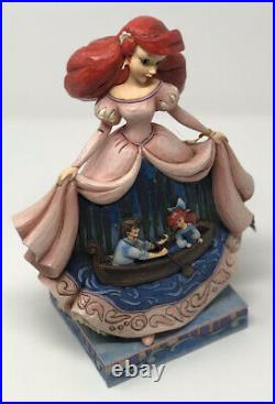 RARE JIM SHORE Disney Showcase Little Mermaid Ariel Prince Eric Statue Figurine