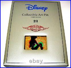 RARE LE 100 SUPER Jumbo Disney Pin Little Mermaid Ariel Artist Starry Night Acme