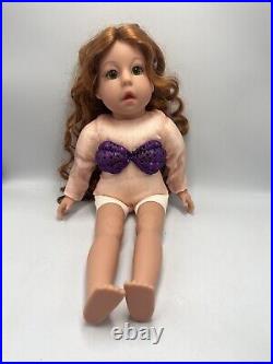 RARE Lee Middleton Original Dolls ARIEL Disney Little Mermaid Doll withFlounder