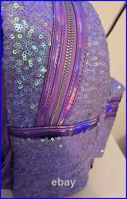 RARE Loungefly Ariel Sequin Purple Disney Little Mermaid 30th See Photos