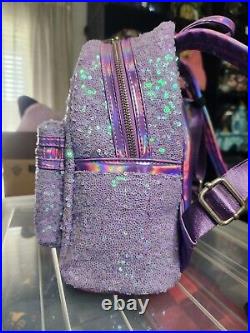 RARE Loungefly Disney Little Mermaid Ariel Sequin 30th Anniversary Backpack