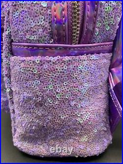 RARE Loungefly Disney Little Mermaid Ariel Sequin 30th Anniversary Backpack